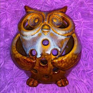NWOT Owl Candleholder